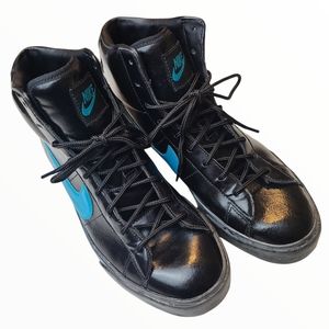 Nike Sweet High Black Teal Mens 9